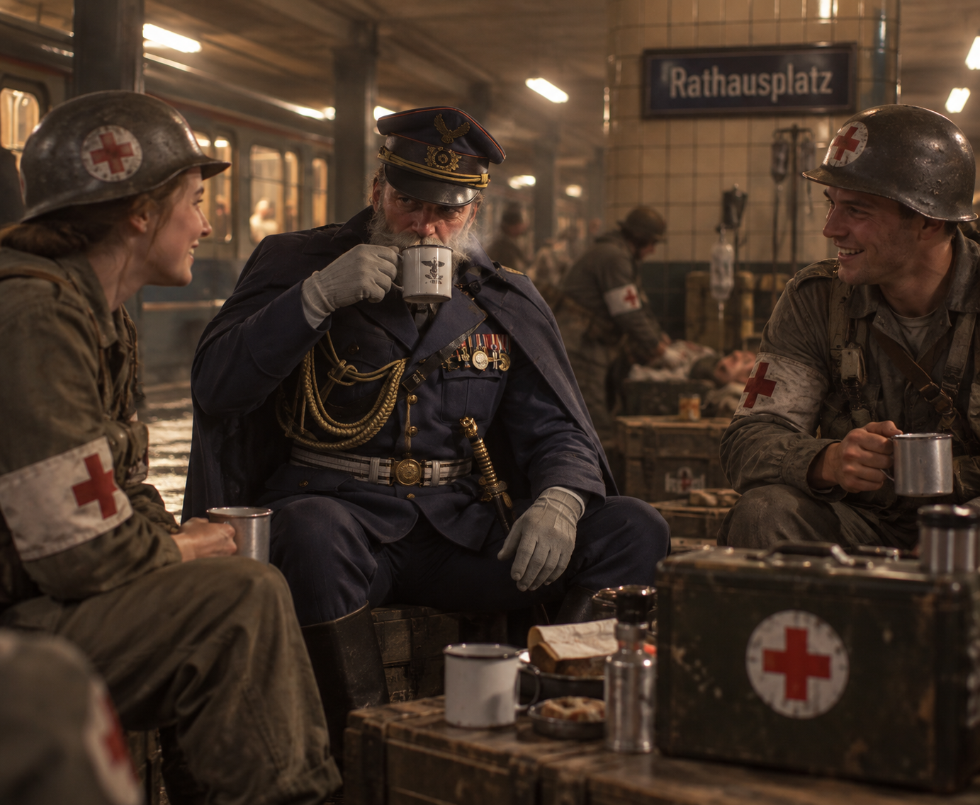 Ich brauche sanitäter!